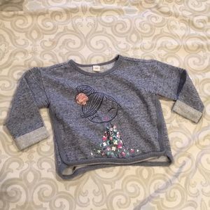 Toddler girls sweatshirt